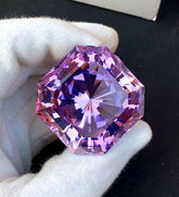 Octagon Cut Purple Color Amethyst Gemstone, Loose Gemstone, Amethyst Jewellry, Jewellry Making, Gemstone Jewellry - 278.19 cts